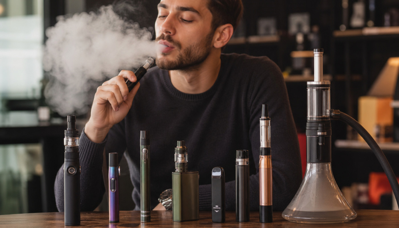 Quels sont les différents types de chichas électroniques ?